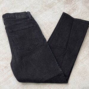 Denim Forum Black Straight Jeans